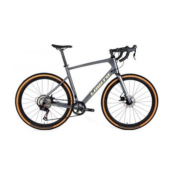 Bicicleta De Gravel De Carbono Lobito Gv08 Gris 45"