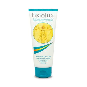 Crema Derlux De Masaje Deportivo Y Recuperación Muscular Fisiolux 200 Ml.