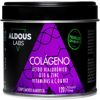 Colágeno Con Ácido Hialuronico, Q10, Vitaminas Y Zinc Aldous Labs