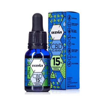 Auténtico Cbd Oil 15% Full Spectrum, 15 Ml. Syzygy Food