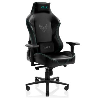 Silla Gaming Profesional Valk Freya Negra – Reclinable, Reposabrazos 4d