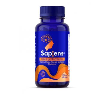 Vitaminas Para Concentración - Nootrópicos, Vitamina C Vegano - Sapiens Brain Performance