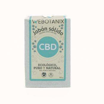 Webotanix Jabón Sólido Cbd Bio 100 G Cbd Y Árbol Del Té