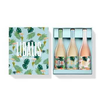 Estuche Libalis Vino Blanco, Rosé Y Frizz, 3 Botellas De 75 Cl