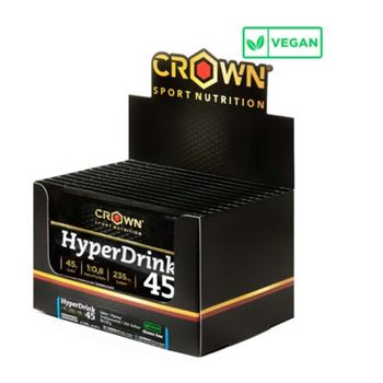 Crown Sport Nutrition - Hyperdrink 45 - 10 X 45 G - Bebida Isotónica Alta En Carbohidratos