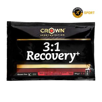 Crown Sport Nutrition - 3:1 Recovery - 10 X 50 G - Recuperador Energético Y Muscular -  Sa