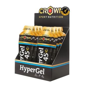 Crown - Hypergel 45 Con Cafeína 10 X 75 G - 45 G De Carbohidratos