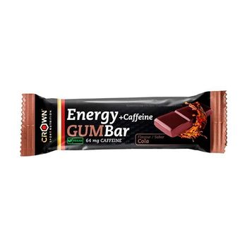 Crown Sport Nutrition - Energy Gum Bar 1 X 30 G - Barrita De Gominola 100 % Vegana - 23 G