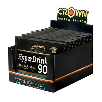 Crown Sport Nutrition - Hyper Drink 90 - 8 X 93 G - Alto En Carbohidratos