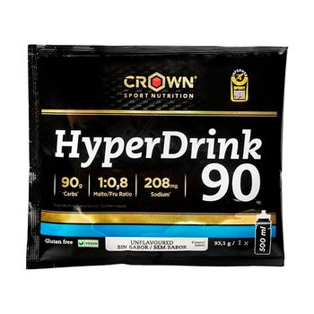 Crown Sport Nutrition - Hyper Drink 90 - 1 X 93 G - Alto En Carbohidratos