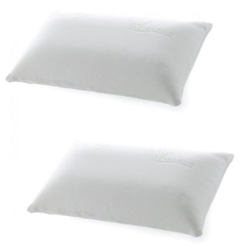 Almohadas Pack 2 Viscoelástica Termovariable 90 Cm