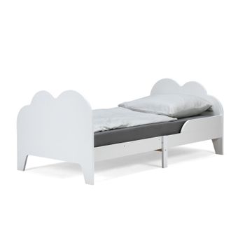 Cama Evolutiva Blanco Mdf 90x140/170/190 Cm