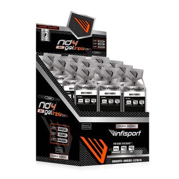 Infisport - Nd4 Gel 2:1 Sin Cafeína 18 X 39 G - Gel Energético Semilíquido -  Sabor: Neutr