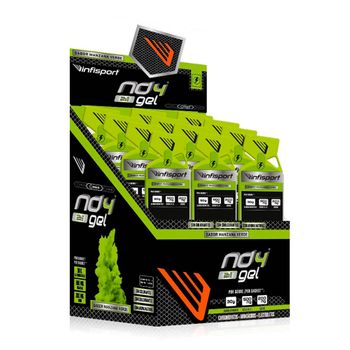 Infisport - Nd4 Gel 2:1 Sin Cafeína 18 X 39 G - Gel Energético Semilíquido -  Sabor: Manza