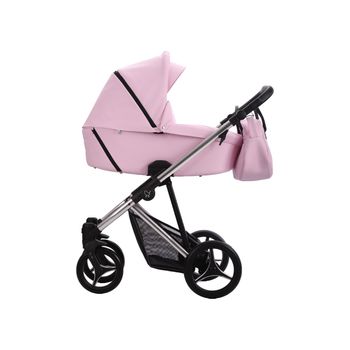 Adababy - Cochecito Torres, Carrito Bebe Hasta 22kg (4 Años), 2 Piezas Con Accesorios, Fácil De Plegar, Moderno, Funcional, Ligero Y Transpirable (rosa)