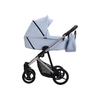 Adababy - Cochecito Torres, Carrito Bebe Hasta 22kg (4 Años), 2 Piezas Con Accesorios, Fácil De Plegar, Moderno, Funcional, Ligero Y Transpirable (azul)