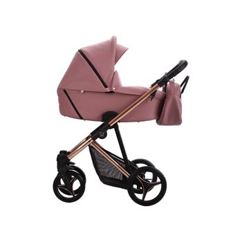 Adababy - Cochecito Torres, Carrito Bebe Hasta 22kg (4 Años), 2 Piezas Con Accesorios, Fácil De Plegar, Moderno, Funcional, Ligero Y Transpirable (rosa Maquillaje)