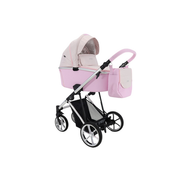 Cochecito Montes, Carrito Bebe Hasta 22kg (4 Años), 2 Piezas Con Accesorios, Fácil De Plegar, Moderno, Funcional, Ligero Y Transpirable (rosa) - Adababy