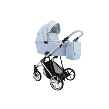 Cochecito Montes, Carrito Bebe Hasta 22kg (4 Años), 2 Piezas Con Accesorios, Fácil De Plegar, Moderno, Funcional, Ligero Y Transpirable (azul) - Adababy