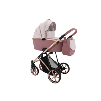 Cochecito Montes, Carrito Bebe Hasta 22kg (4 Años), 2 Piezas Con Accesorios, Fácil De Plegar, Moderno, Funcional, Ligero Y Transpirable (rosa Maquillaje) - Adababy