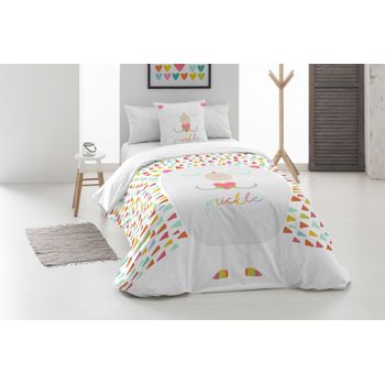 Sabanas y Ropa de Cama para Niños - Funda nórdica 200x200 - Funda 63x63cm -  vertbaudet