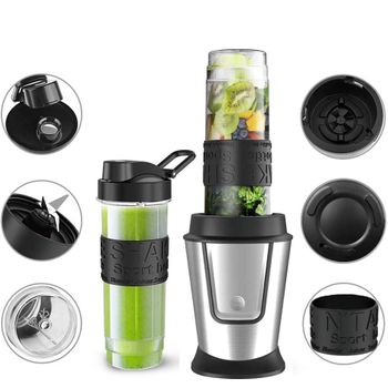 Batidora de Vaso Magic Bullet MBR04B, 560 ml, 200W