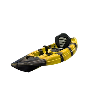 Kayak Pesca / Recreativo Long Wave Bora Amarillo Camo