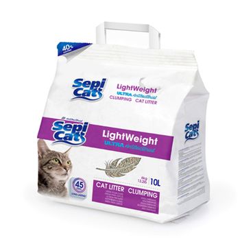 Arena Para Gatos 10 Litros | Arena Absorbente Sepicat Lightweight Ultra Antibacterial | Arena Absorbente Para Mascotas