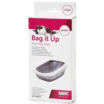 Tradineur - Pack de 20 bolsa para Arenero de gato - Bandeja de arena - Bolsa  para excrementos para gatos, Mascotas - Bolsa de re