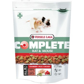 Versele-laga Complete Alimento Para Rata Y Ratón 500 Gr | Oferta Exclusiva