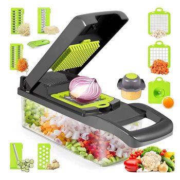 Cortador De Verduras Manual 15 En 1: Mandolina De Cocina | Oferta Exclusiva