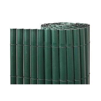 Suinga CAÑIZO de OCULTACIÓN PVC 2 x 3 m, gris antracita DOBLE CARA para  jardines y terrazas. : : Jardín