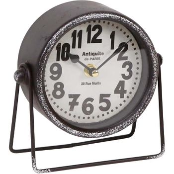 Reloj De Mesa Vintage - Negro