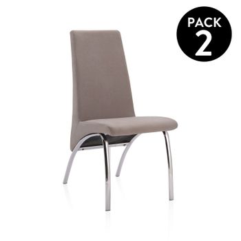 Pack 2 Sillas De Comedor Lise 44 X 95 X Cm