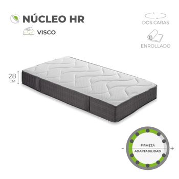 Pack Colchon 90x180 Nucleo Hr Con Viscogel Y Almohada Con Tejido Lavanda  Tanuk Lavendel Matrax con Ofertas en Carrefour