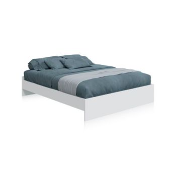 Cama Nitza Blanco Artik (blanco Mate)196 X 39 X Cm