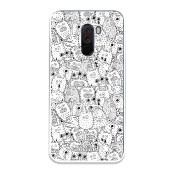 Funda Gel Xiaomi Pocophone F1 Monstruos Becool Kids