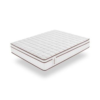 Colchón Hybrid Blanco 25 Cm - 140x200 Cm - Moonia