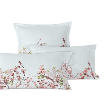 Funda De Almohada 100% Algodón Chinoiserie 50x75 Cm (x2) (cama 150/160) Multicolor