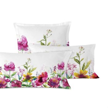 Funda De Almohada 100% Algodón Bohemia 50x75 Cm (x2) (cama 150/160)  Multicolor con Ofertas en Carrefour