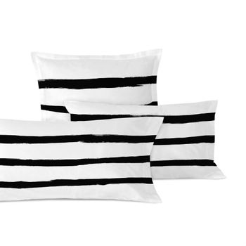 Funda De Almohada 100% Algodón Stripes 50x75 Cm (x2) (cama 150/160) Multicolor