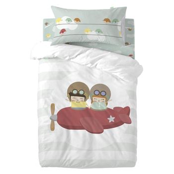 Funda De Almohada 100% Algodón Son Avion 40x60 Cm (maxicuna) Multicolor con  Ofertas en Carrefour