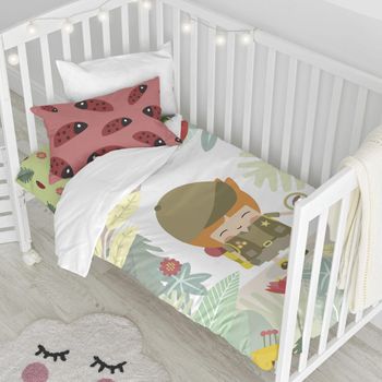 PACK NÓRDICO + PROTECTOR + SÁBANAS CUNA 120 X 60 RABBIT - Kidshome