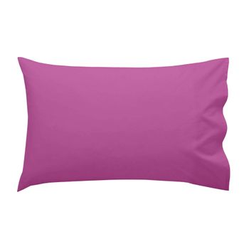 Funda De Almohada 100% Algodón Basic 50x30 Cm (cuna) Fucsia