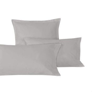 Funda De Almohada 100% Algodón Basic 45x155 Cm (cama 135/140) Gris