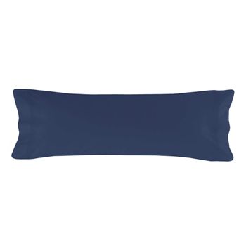 Funda De Almohada 100% Algodón Basic 45x110 Cm Azul Marino