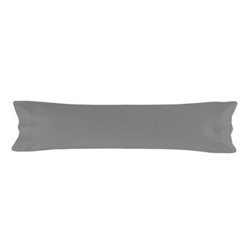 Funda De Almohada 100% Algodón Basic 45x155 Cm (cama 135/140) Piedra