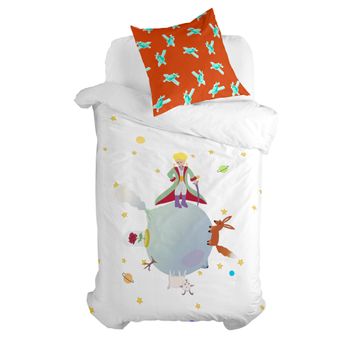 Juego Nórdico 2 Piezas 100% Algodón Le Petit Prince 140x200 Cm (cama 80) Multicolor