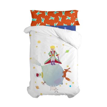 Juego Nórdico 2 Piezas 100% Algodón Le Petit Prince 180x220 Cm (cama 105) Multicolor