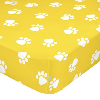 Bajera 100% Algodón Dogs 105x200x32 Cm (cama 105) Multicolor